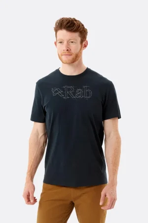 חולצת טי קצרה גברים Stance Sketch Organic