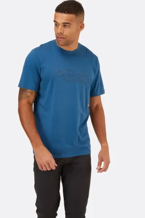 חולצת טי קצרה גברים Stance Sketch Organic