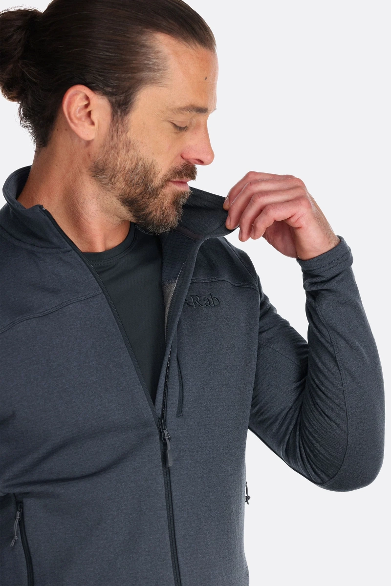 מעיל פליס גברים Graviton – QFF-57-BEL – beluga – 3