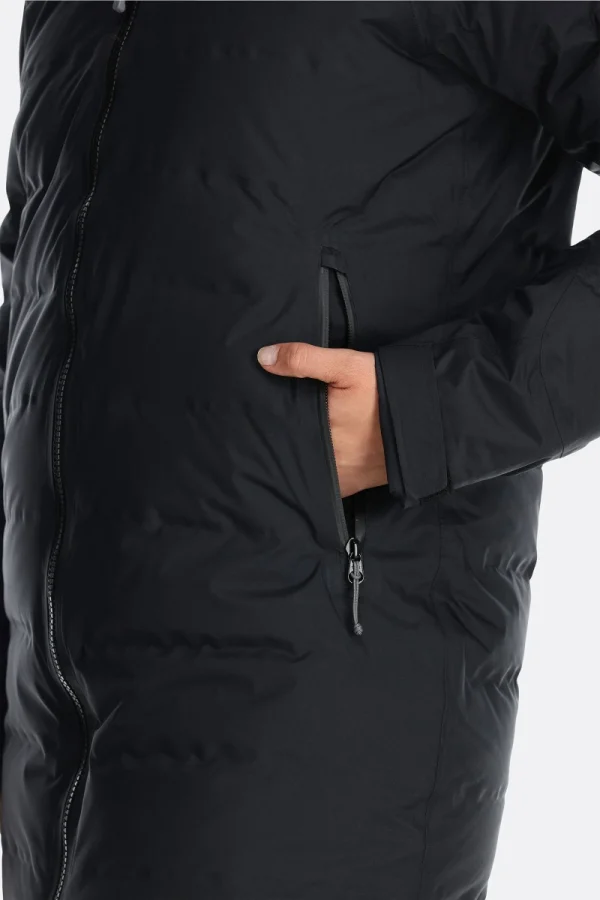 מעיל נשים Valiance Waterproof Down Parka – QDB-51-BLK – black – 2
