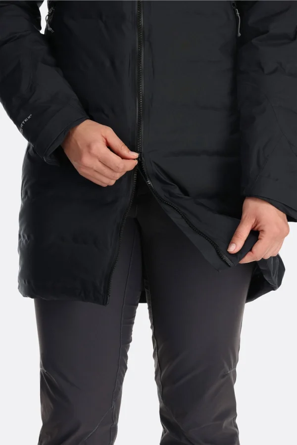 מעיל נשים Valiance Waterproof Down Parka – QDB-51-BLK – black – 7