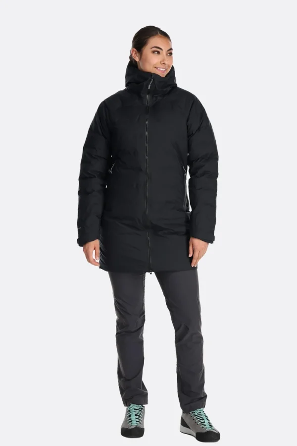 מעיל נשים Valiance Waterproof Down Parka – QDB-51-BLK – black – 1