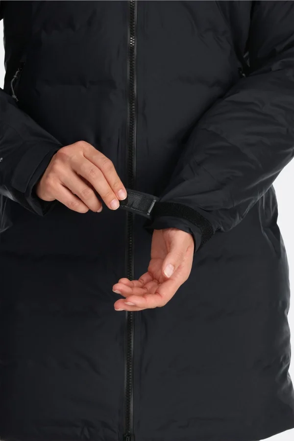 מעיל נשים Valiance Waterproof Down Parka – QDB-51-BLK – black – 3