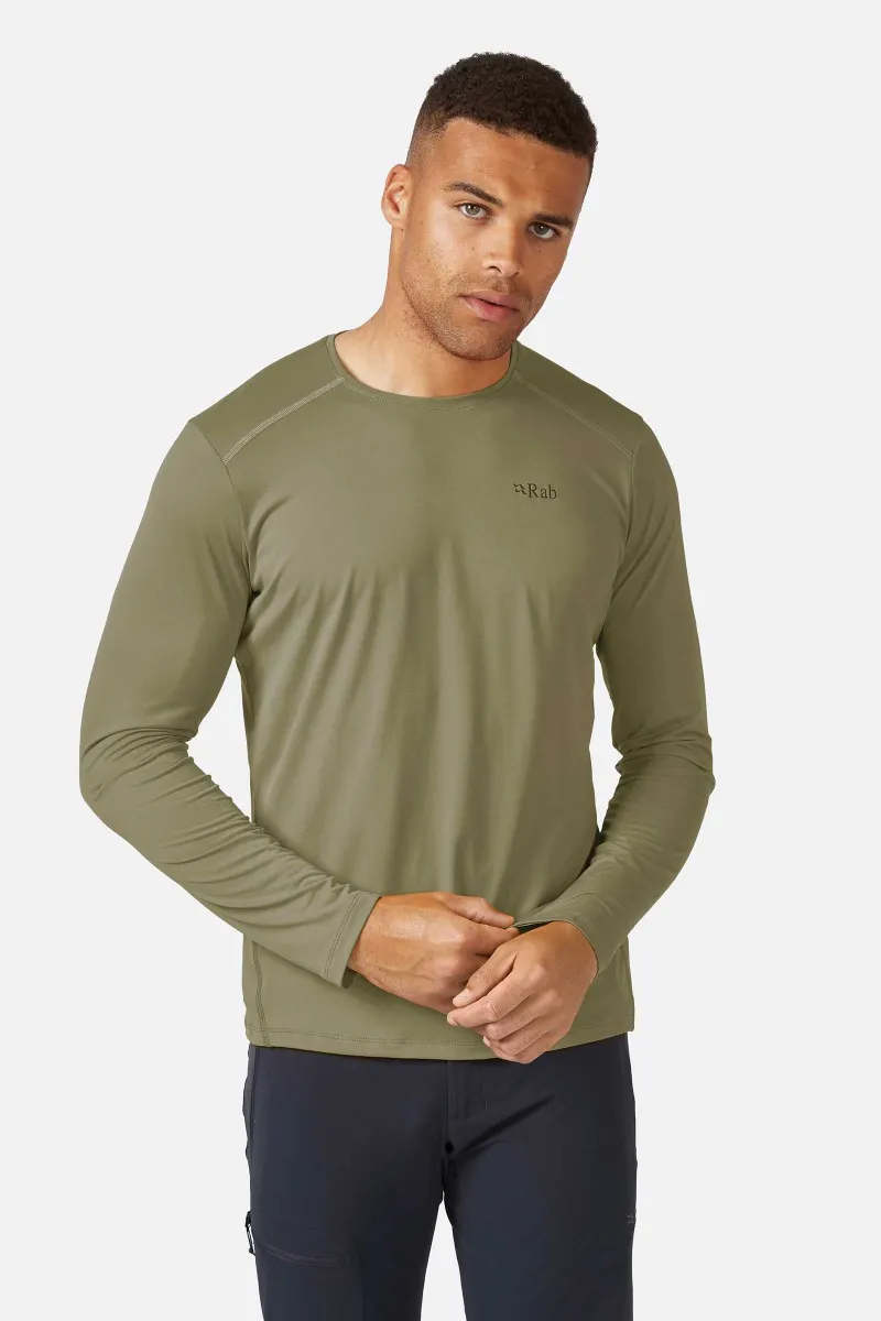 חולצת טי ארוכה גברים Force – QBL-07-LKH – light-khaki – 1