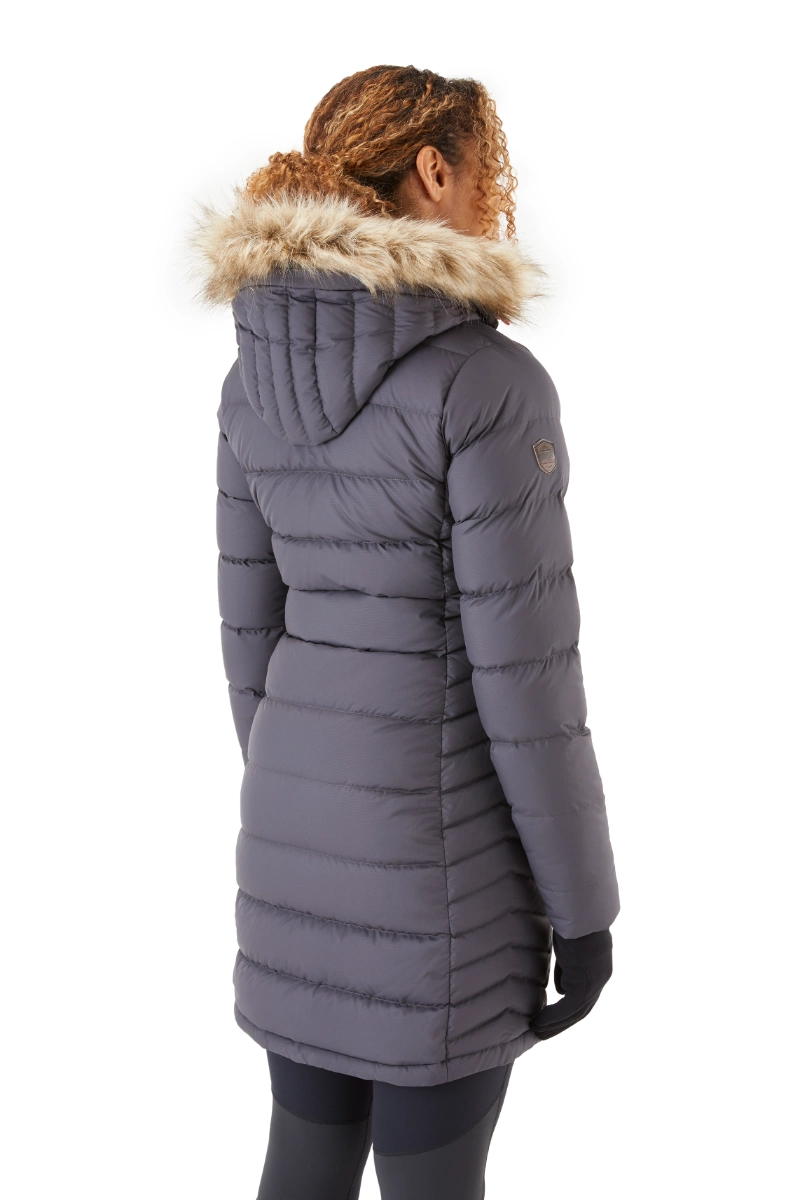 מעיל נשים Deep Cover Down Parka – QDB-33-GRH – graphene – 1